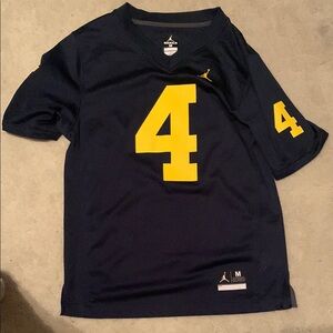 Jordan Navy Blue Michigan Jersey